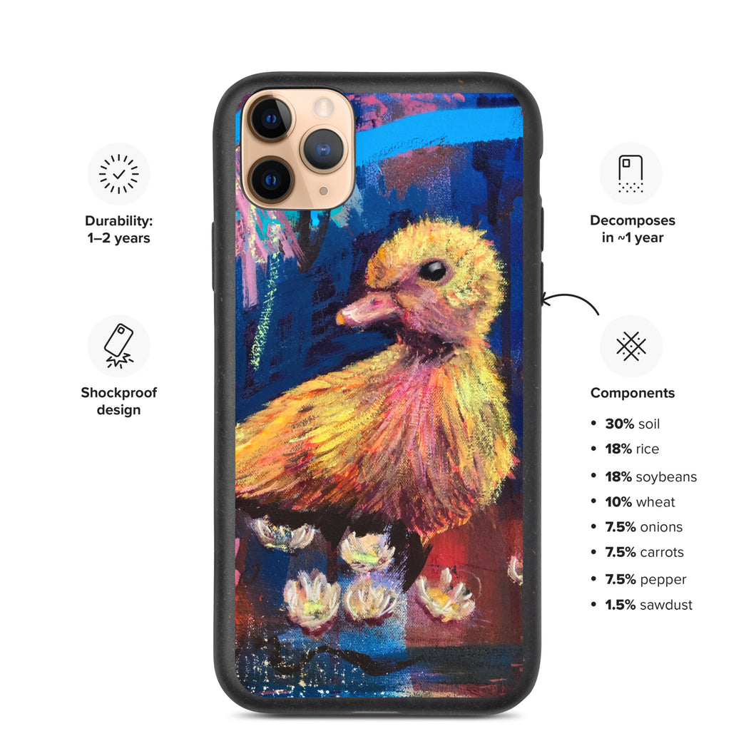 Edgy Duckling iPhone case