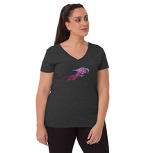 Load image into Gallery viewer, Pop Rocks Women’s Recycled V-Neck T-Shirt
