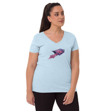 Load image into Gallery viewer, Pop Rocks Women’s Recycled V-Neck T-Shirt
