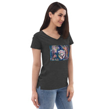 Load image into Gallery viewer, Polar&#39;s Debut Women’s Recycled V-Neck T-Shirt
